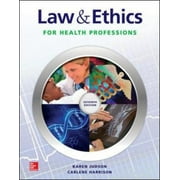Law & Ethics for Health Professions [Paperback - Used]
