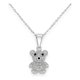 thumbnail image 1 of Collar De Osito Con Zirconia Para Mujer De Plata 925, 1 of 5