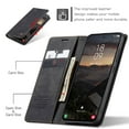 thumbnail image 4 of CaseMe Funda de Cuero para Samsung Galaxy S26+ 5G, Funda de Cuero con Tapa y Tarjetero con Cierre Magnético a Prueba de Golpes Funda Protectora para Teléfono Samsung Galaxy S26+ 5G 6.7", Negro, 4 of 12