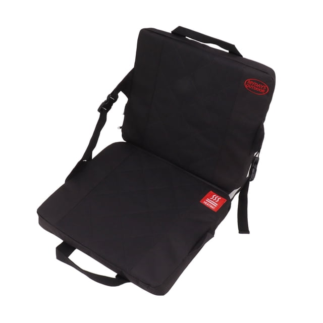 Heating Pad, Black Rechargeable Heated Cushion Back Pocket For Outdoor Camping