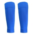 thumbnail image 1 of 1 Paire Chaussettes Protège-Tibia Hommes Femmes Chaussettes de Soccer Tibia Soccer Manches Mi-Mollet, 1 of 7