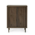 thumbnail image 6 of Llinc Store Nordic 41.5" Tall 4-Drawers Dressers Chest Sectional Storager for Bedroom, Farmhouse Dresser Storage Cabinet Freestanding Table, Walnut, 6 of 6