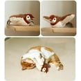thumbnail image 6 of 2026 Upgrade Cat Meowdy Bird Toy, Flapping Bird Cat Toy, Interactive Chirping Bird Cat Toy, Simulated Chirping Sparrow with Flapping Wings, Plush Cat Toy for Indoor Cats, 6 of 8