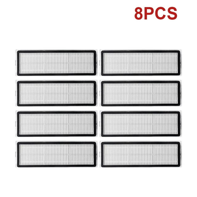Accessories Dreame Bot D10 Plus RLS3D Robot Vacuum Cleaner Hepa Filter Mop Main Side Brush Dust Bag Replacement Parts 8PCS