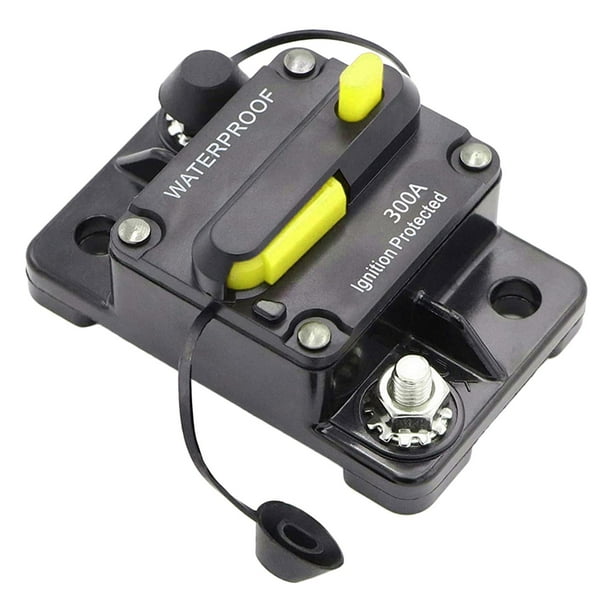 Disyuntor de 30-300 AMP para sistema de audio, montaje en superficie conmutable para automóvil 300A
