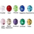 thumbnail image 3 of 10 Colors Jewelry Making DIY Glass Beads Kit Colour Faceted Shape Crystal Beads Seed Jewelry Finding Tube Telephone Handmade Hanging Ornament Bead (4mm), 3 of 7