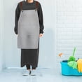 thumbnail image 3 of Miangastore Waterproof Oil Proof Apron For Painting Cooking And Crafting Adjustable Strap Transparent Apron Protects Clothes From Stains, 3 of 8