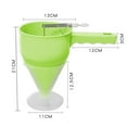 thumbnail image 2 of Pancake Batter Dispenser Plunger Funnel with Cake Dispenser Small Octopus Ball D, 2 of 7
