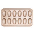 thumbnail image 2 of Fiudx Molde para Magdalenas, Antiadherente de Acero Al Carbono, Duradero y Fácil de Limpiar, con 12 Cavidades, Ideal para Hornear Magdalenas Francesas, Galletas y Galletas de Mantequilla, 24 X 39 Cm., 2 of 6