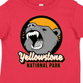 thumbnail image 4 of Inktastic Yellowstone Growling Bear Boys or Girls Toddler T-Shirt, 4 of 5