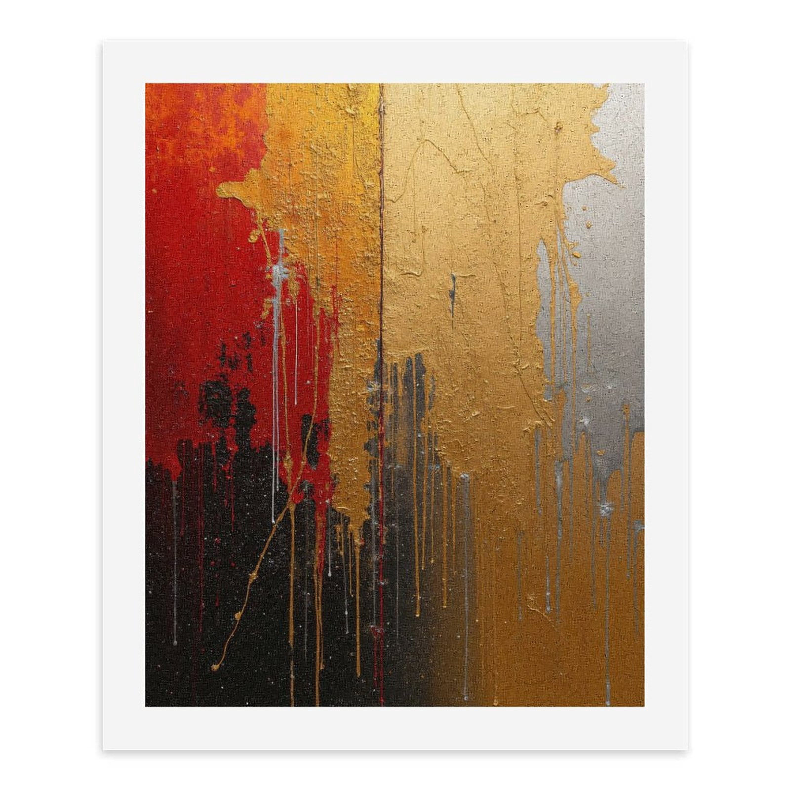 Paint By Numbers Kit for Adults Beginner - Abstract Dripping Paint Art Bold DIY Canvas Painting Kits for Adults, Frameless Paint By Number for Adults for Home Wall Decor 16x20 Inch