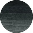 thumbnail image 1 of Ahgly Company Indoor Round Contemporary Charcoal Black Abstract Area Rugs, 3' Round, 1 of 6