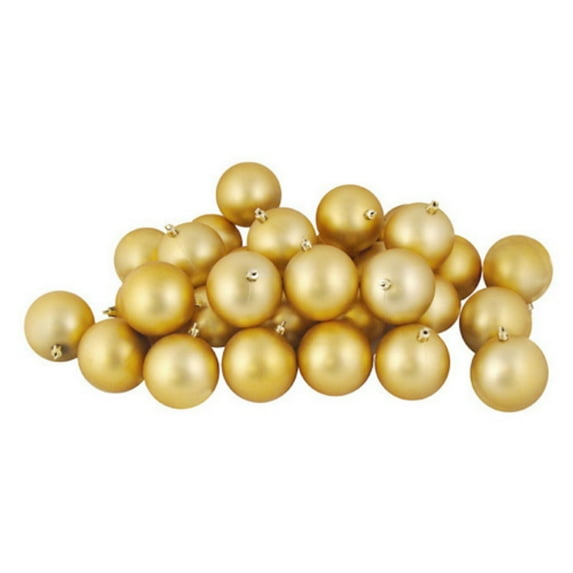 Northlight Matte Shatterproof Christmas Ball Ornament - Set of 60