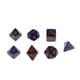 thumbnail image 1 of 7 unids/set de dados poliédricos juegos para juego de juego de Azul púrpura Sunnimix 7 dados poliédricos, 1 of 7