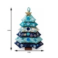 thumbnail image 2 of DIY Quilted Christmas Fabric Tree Kit, Vintage Plaid Fabric Sewing Craft Set, Handmade Desktop Christmas Tree Decor Kit for Holiday Party Decoration, 2 of 3