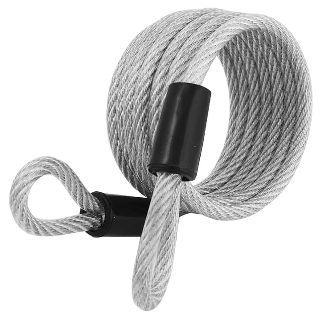 Cable autoenrollable Lock 65D de Lock, 1,5 m, color plateado