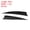 Black, variant on Uxcell Arrow Vanes Turkey Archery Arrows Feather Fletching Left Wing Fit for Hunting Target Shooting Blue 3 Inch, 25Pcs