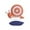 Orange, variant on JingChun Vegetable Peeler, Kids Potato Peeler for Kitchen, Fruit Peeler for Apple, Veggie, Carrot,Cucumber, Kids Cute Kitchen Accessories (Snail)