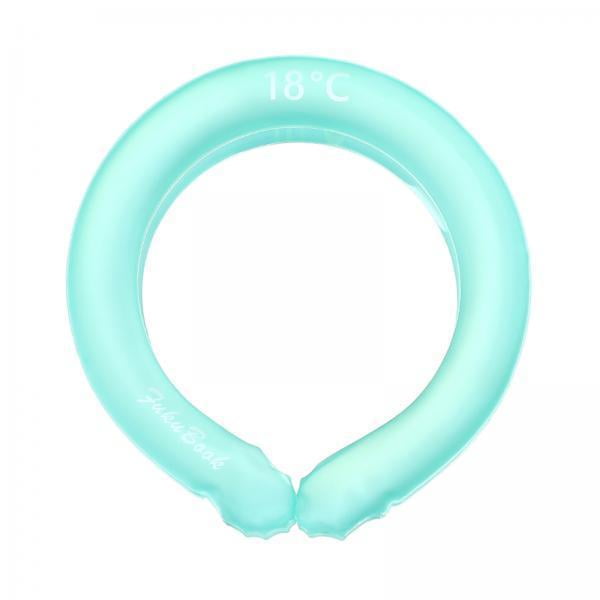 2X Neck Cooling Tube Ice Pack Chill Freeze Camping Blue