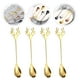 thumbnail image 4 of 4pcs Cucharas de café Avando largas cucharas de té Cuchabas de oro decorativas, 4 of 7
