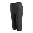 thumbnail image 5 of vigerkar Womens Yoga Capri Pants High Waist Capri Leggings with Pockets Wide Leg Exercise Workout Summer Pants 2025 Dark Gray, XL, 5 of 6