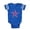 Royal Blue, variant on CafePress - Naval Star_Pk - Cute Infant Baby Football Bodysuit