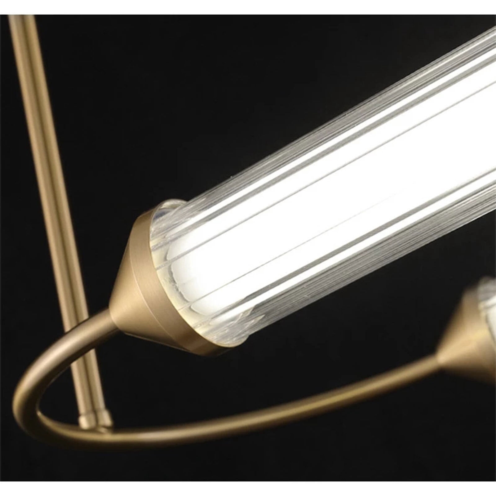 Elegant Ceiling Light Fixture - Iron & Acrylic Construction, 110-220V Voltage, Soft White Glow for Bedroom/Hallway