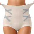 thumbnail image 2 of Fewfanhot Shapewear Underwear Butt Lifter Shaping Underwear Seamless Stretch Body Shaper Briefs For Daily Dress Wear, 2 of 5