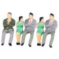thumbnail image 4 of 5 minifiguras de personas, maquetas de trenes ... 29 centímetros, 4 of 9