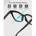 thumbnail image 5 of 3-Pack Women's Reading Glasses with Blue Light Blocking and Anti-Glare Features, 5 of 7