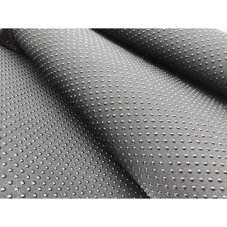 2mm Super Grip Black Neoprene Fabric, Scuba Wetsuit Material, Fabric for Sewing, Thin Foam Rubber Sheets (Super Grip, 1' x 2')