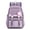 Purple, variant on Backpack Lunch Box Cute Patterns, Adjustable Padded Straps School Backpack with Compartment 2026 School Bag Top Red One Size