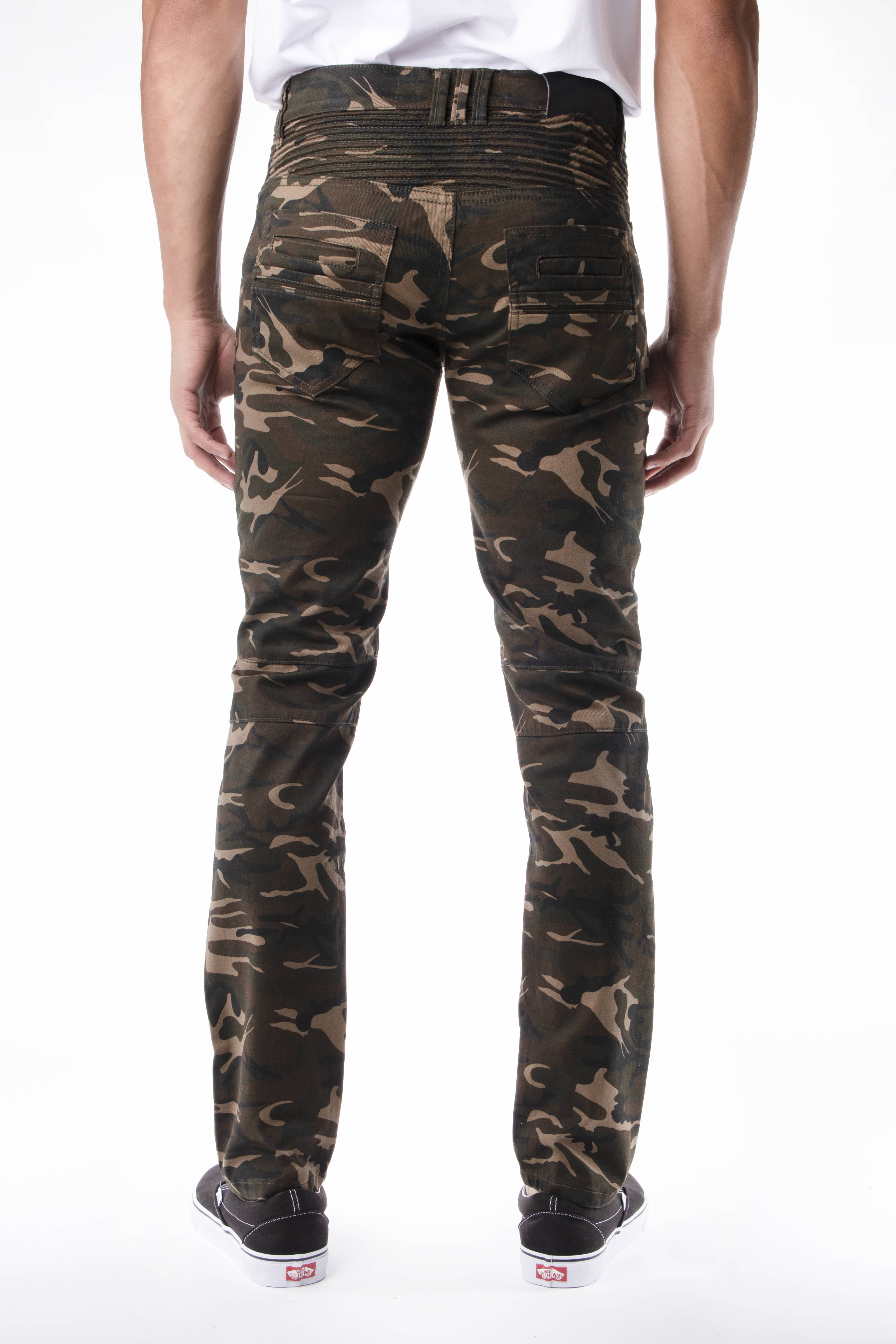 RAW X Men's Slim Fit Skinny Biker Jean 