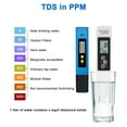 thumbnail image 5 of SNNROO 2pcs Portable Digital TDS Pen Test Water Quality Purity Tester Tool Detection Meter, 5 of 5