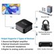thumbnail image 3 of Digital Optical Audio 1X3 Splitter,Digital SPDIF TOSLINK Optical Fiber Audio Splitter,1 in 3 Out, f, 3 of 5
