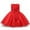 Rouge, variante sur AAMILIFE Robe Fleur Princesse Fille Tutu Mariage Anniversaire Fête Robe Enfant Costume Enfants