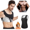 thumbnail image 6 of Forzero Men's Silver Sports Body Slimming Abdominal Birds Sauna Shu Waist Arms Sweater Men's Fitness Basible, 6 of 7