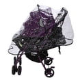 thumbnail image 2 of Funda para lluvia para cochecito, cochecito de bebé transpirable para exteriores, protector para silla de paseo, funda para lluvia para cochecito, compacta y ligera, 2 of 8