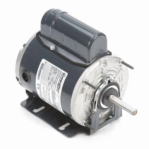 Leeson Motor,PSC,1/4 HP,1625 RPM,115/230 V 048A17T2002