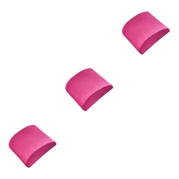 Cojín de Cintura Billuyoard Cómodo para Sillas de Comedor Silla de Gamuza Rosa Type1 NO1