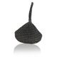 thumbnail image 2 of unbranded Clutch Negro Para Eventos Nocturnos Con Seguro Y Decorado Con Diamantes Artificiales, 2 of 3