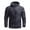 Dark Gray, variant on Lyrehush Cycling Jackets for Men Windproof Sport Zip up Breathable Lightweight Jacket Workout Running Hiking
