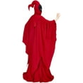 thumbnail image 4 of Adult Women Shadow Weaver Red Long Dress Full Set with Mask and Robe, 4 of 7