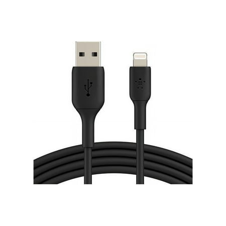 UPC: 0745883788668 | BELKIN CAA001bt2MBK BOOST CHARGE Black Lightning to USB-A Cable 6.56 ft. (2.0 m)