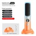 thumbnail image 2 of Cepillo Alisador de Pelo Inalámbrico, Minicepillo Alisador Portátil con Peine Caliente de Iones Negativos y Base de Carga A, 2 of 10