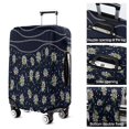 thumbnail image 5 of Dark Blue Daisy Flower Pattern Luggage Cover Fashion Suitcase Cover Baggage Covers Fit 25-28 Inch Luggage (Go Travel), 5 of 5