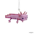 thumbnail image 3 of Hallmark Minecraft Pink Axolotl Christmas Ornament, 3 of 6