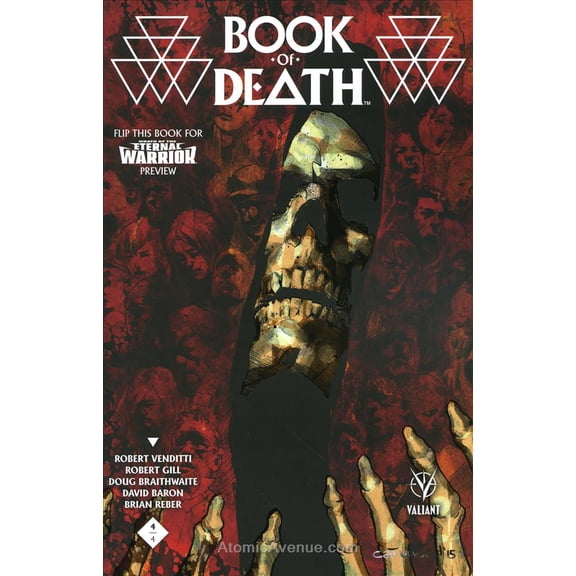 Book Of Death #4A VF ; Valiant Comic Book
