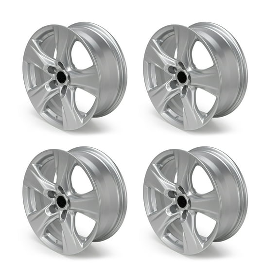 4-Pack 75240 17"x7" Replacement Alloy Wheel Rim Silver for 2019-2025 Toyota RAV4