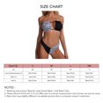 thumbnail image 5 of Traje de baño del bikini, traje de baño del bikini traje de baño de la parte posterior del poliéster traje de baño de alta capacidad, 5 of 5